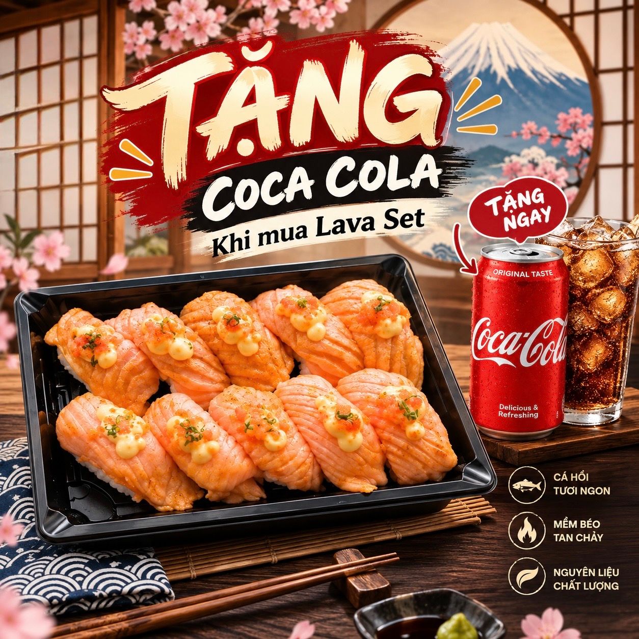 Lava sushi