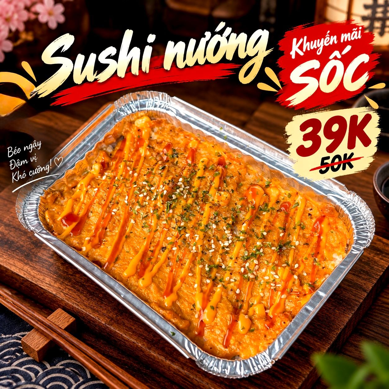 Sushi nướng 