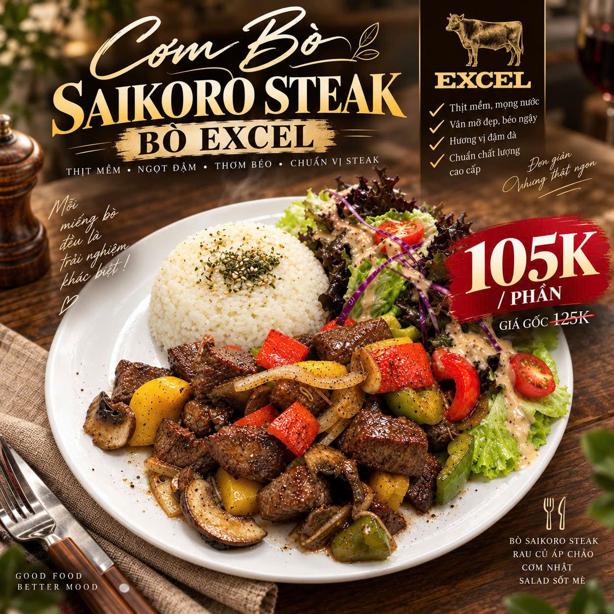 Saikoro Steak 