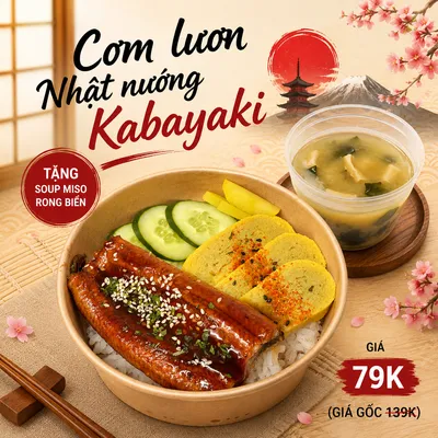 Cơm lươn Nhật nướng Kabayaki