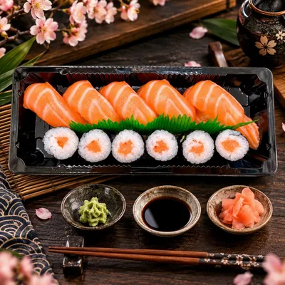 Sushi cá hồi