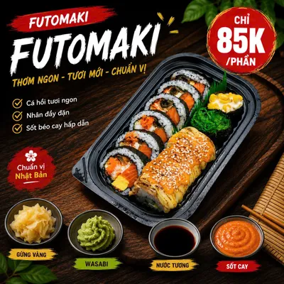 Futomaki set
